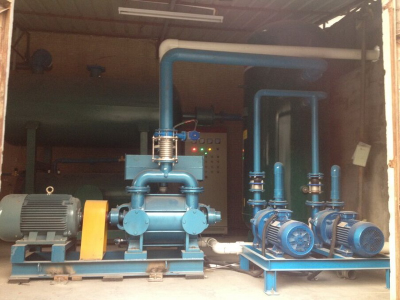 水環泵客戶安裝現場